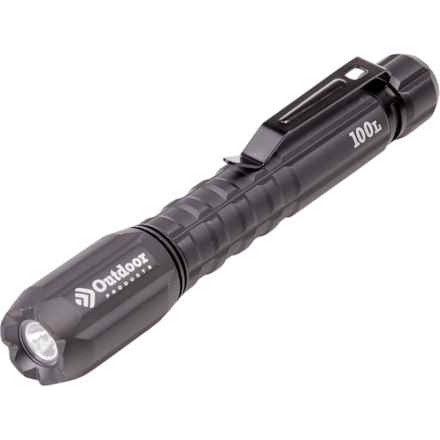 Outdoor Products Mini LED Pen Light - 100 Lumens in Black - Closeouts