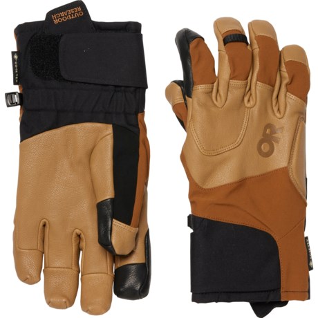 Outdoor Research Alpinite Gore-Tex® Gloves - Waterproof, Insulated (For Men) in Saddle