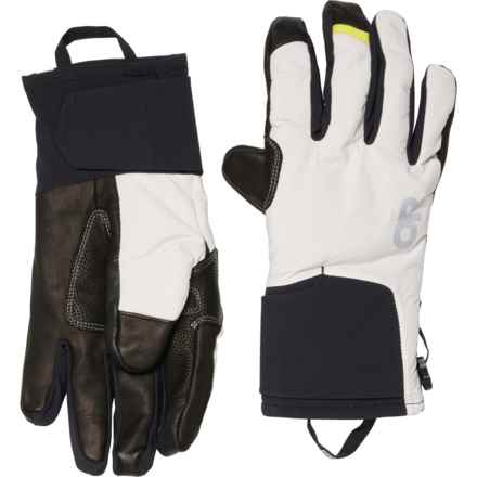 Outdoor Research Deviator Pro Ski Gloves - Insulated, Touchscreen Compatible (For Men) in Snow