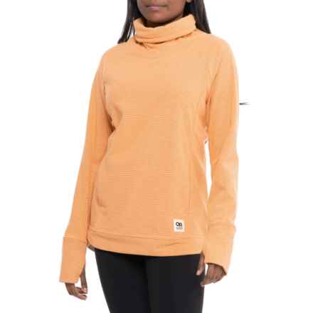 Outdoor Research Trail Mix Cowl Neck Shirt - Long Sleeve in Orange Fizz