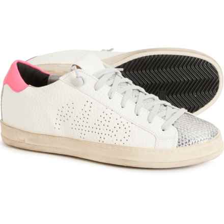 P448 Made in Italy John Lace-Up Sneakers - Leather (For Women) in Peakary