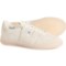 P448 Made in Italy Monza Lace-Up Sneakers - Leather (For Women) in White/Silver