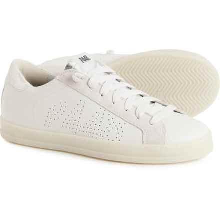 P448 Made in Portugal John Lace-Up Sneakers - Leather (For Women) in Crystal