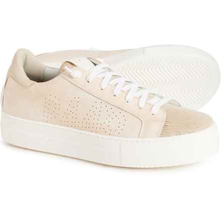 P448 Made in Portugal Thea Lace-Up Platform Sneakers - Leather (For Women) in River
