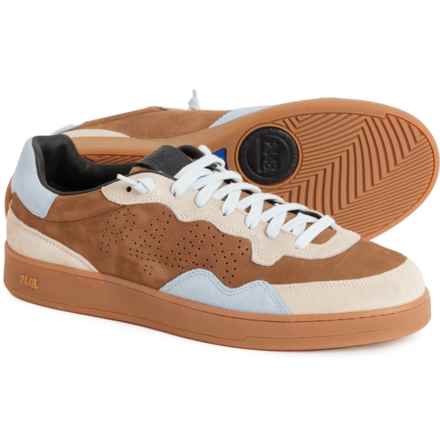 P448 Made in Portugal Vert Lace-Up Sneakers - Suede (For Men) in Brown-Dust Blue