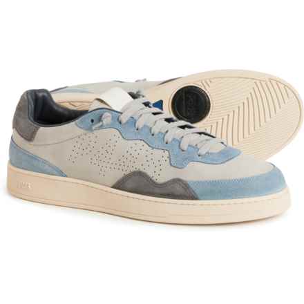 P448 Made in Portugal Vert Lace-Up Sneakers - Suede (For Men) in Grey-Dust Blue