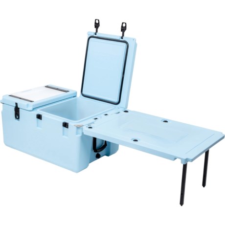 Pacbak P88-MK Cooler with Mobile Kitchen Solo - 88 qt. in Sky Blue