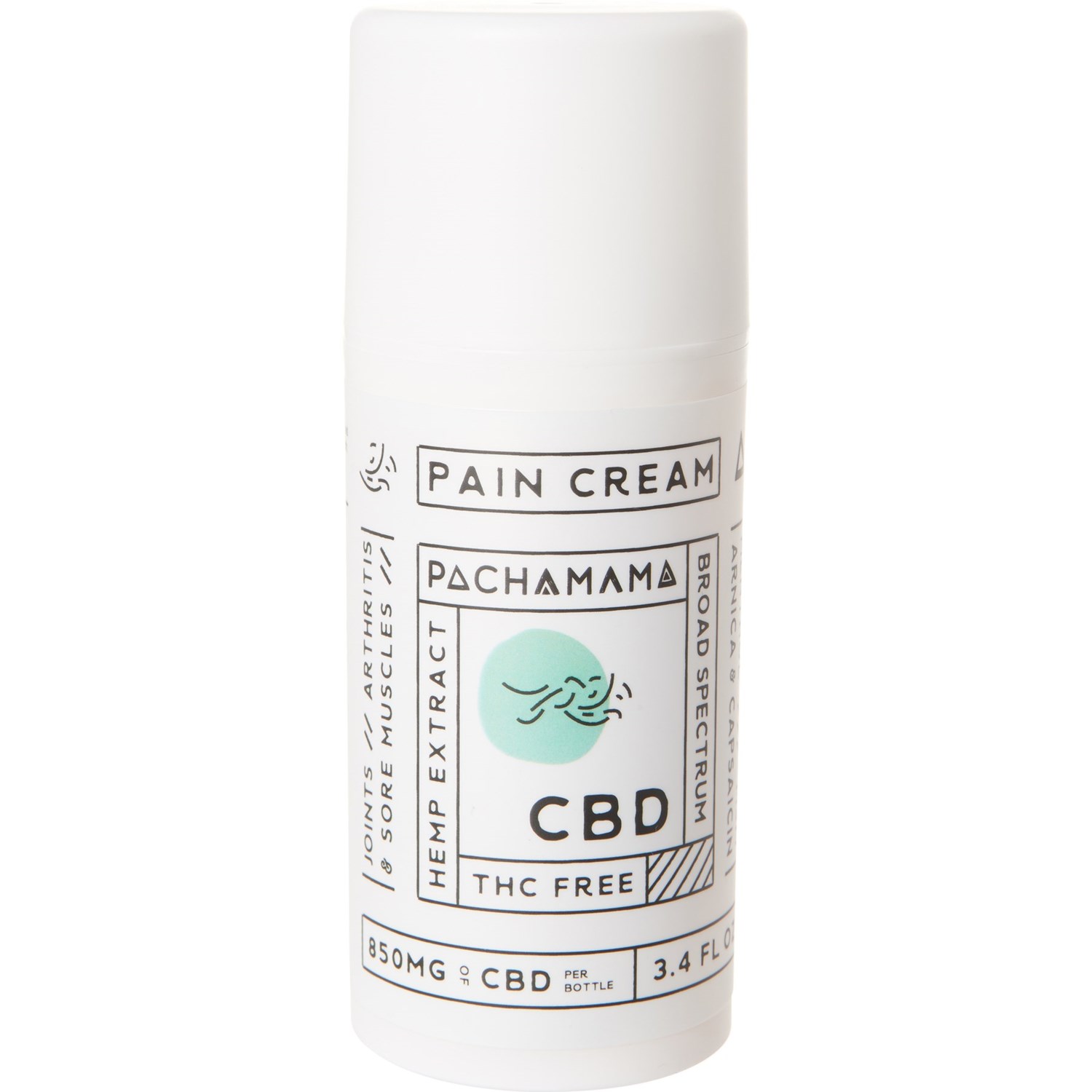 Pachamama CBD Pain Cream 3.4 oz., 850 mg Save 57