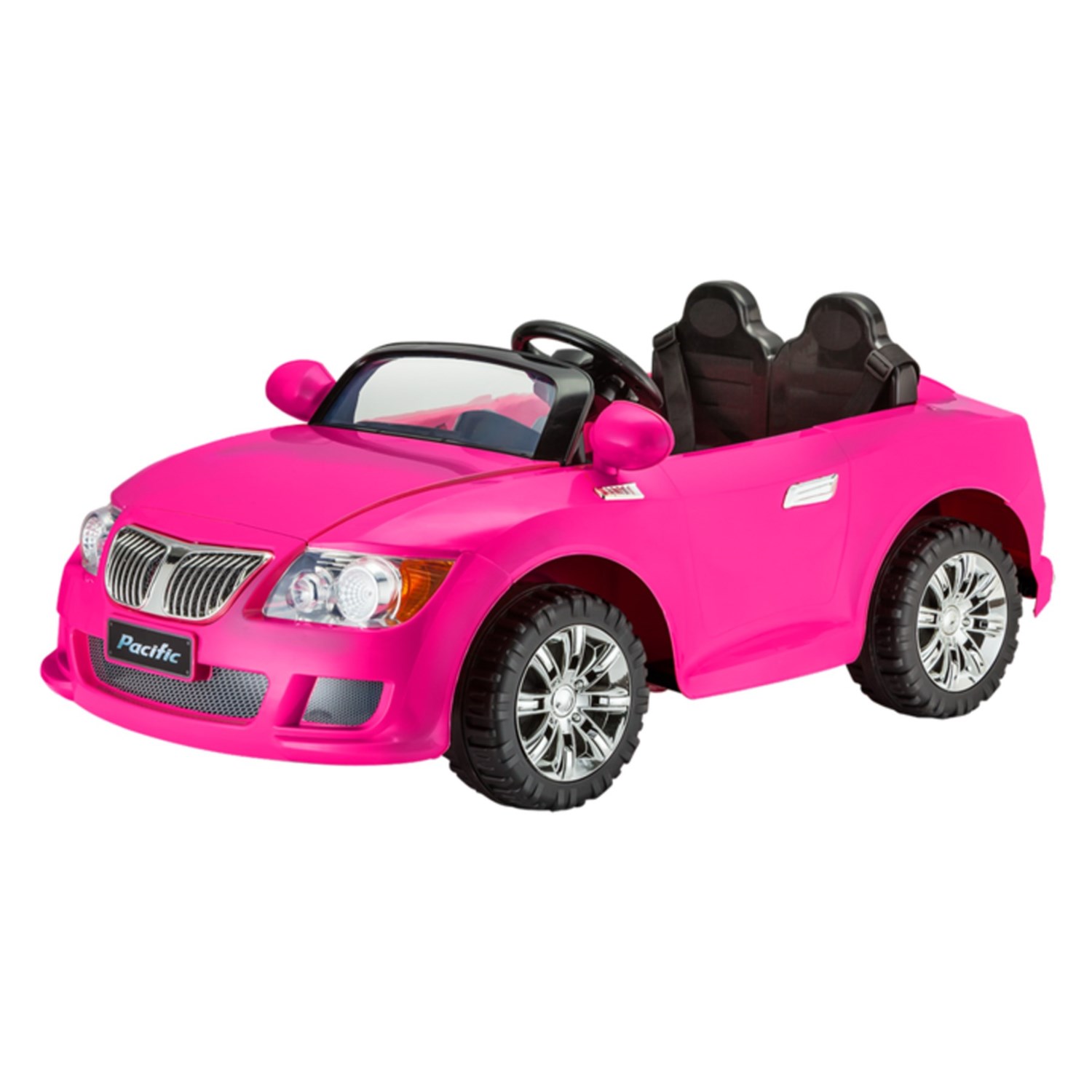 Pacific Cycle Sports Coupe Convertible Ride-On Car - 12V Battery, Pink ...