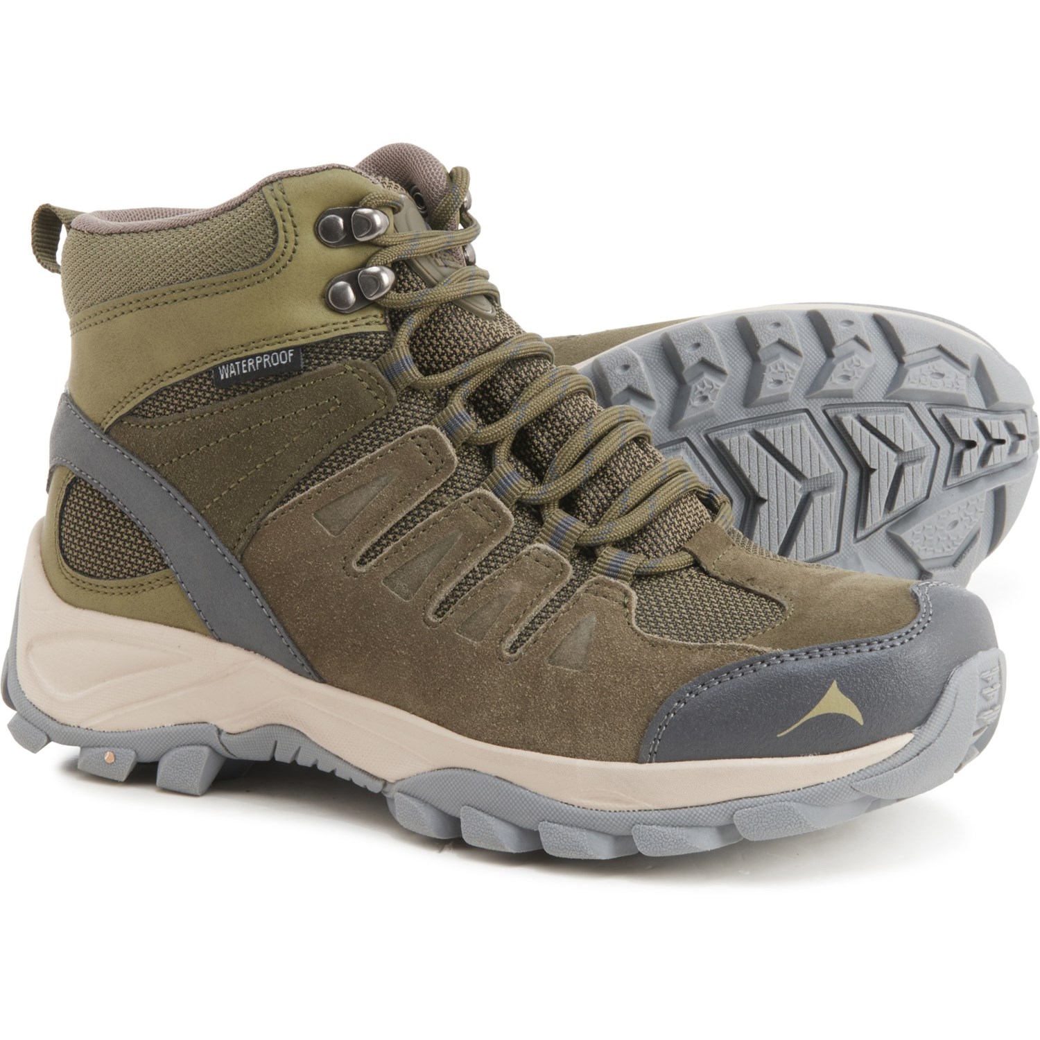 Pacific Mountain Boulder Mid Hiking Boots - Waterproof, Suede (For Women)
