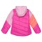 426NU_3 Pacific Trail Color-Block Puffer Jacket - Insulated (For Little Girls)