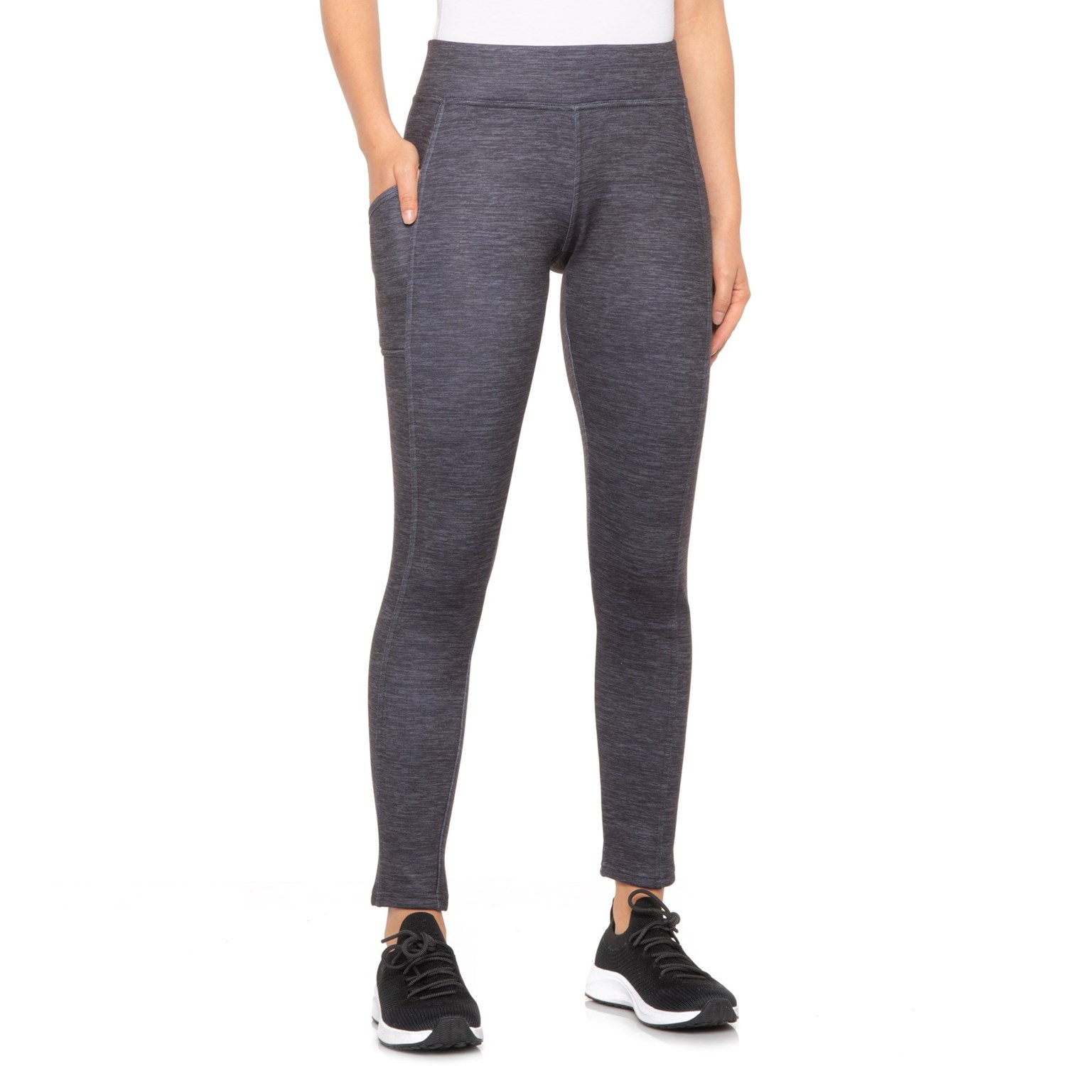 faux fur leggings