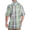 9480J_2 Pacific Trail Plaid Shirt - UPF 30, Short Sleeve (For Men)