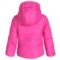 9500A_3 Pacific Trail Puffer Jacket with Neck Warmer - Fleece Lined (For Little Girls)