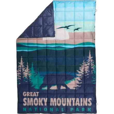 Pack Venture Great Smoky Mountains Packable Camping Blanket - 78x53” in Multi