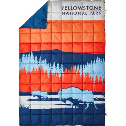 Pack Venture Yellowstone National Park Packable Camping Blanket - 78x53” in Multi