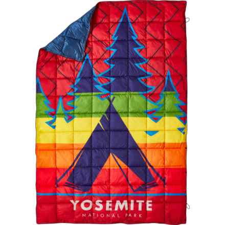 Pack Venture Yosemite National Park Packable Camping Blanket - 78x53” in Multi