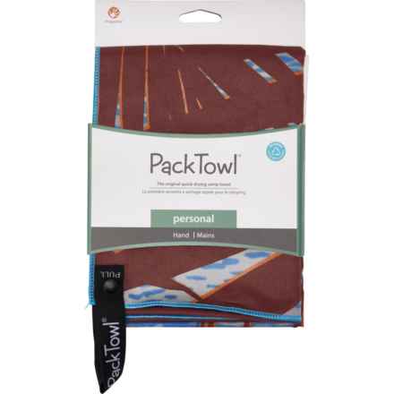 PackTowl Personal Hand Towel - 16.5x36” in Palm - Closeouts