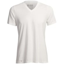 Pact Essentials V-Neck T-Shirt - Organic Cotton-Modal, Short Sleeve (For Men) in White - Closeouts