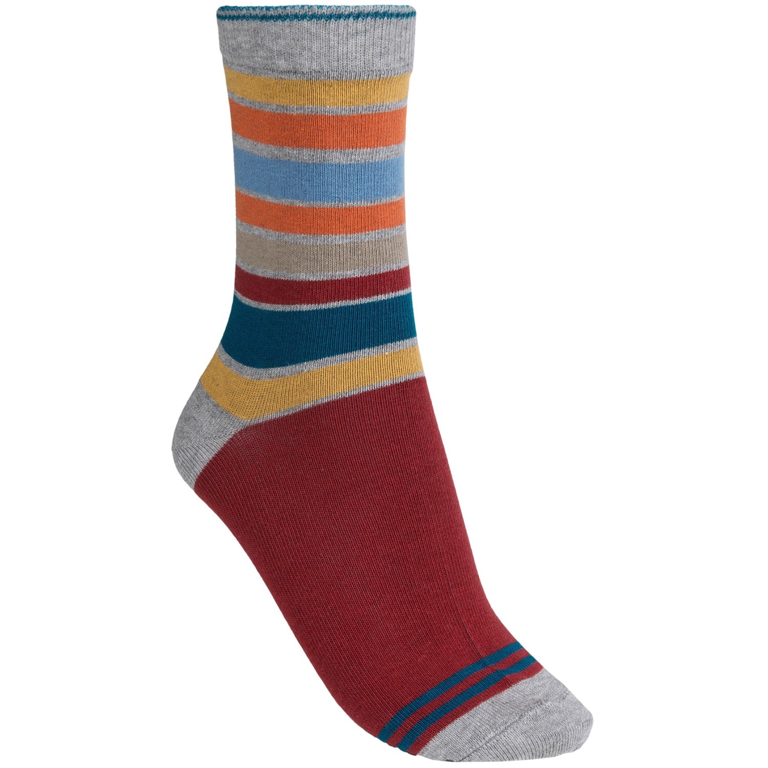 Pact Organic Cotton Stretch Socks - Crew (For Women) - Save 40%