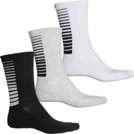 PAIR OF THIEVES Bowo III Cushion Socks - 3-Pack, Crew (For Men) in White/Grey/Black