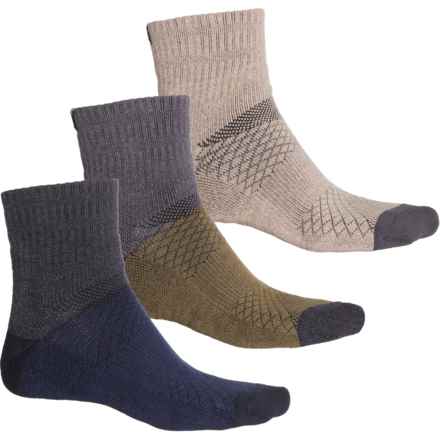 PAIR OF THIEVES Earthy Feels Socks - 3-Pack, Ankle (For Men) in Grey/Black