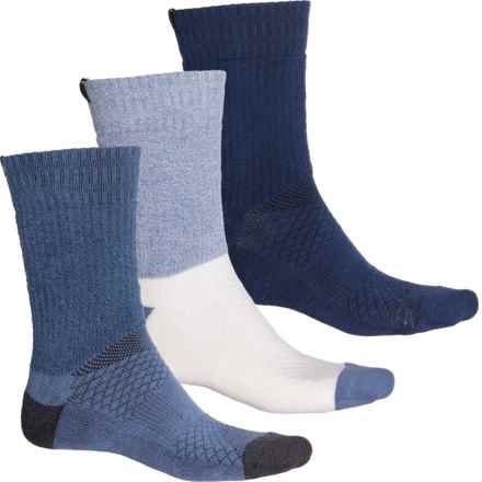 PAIR OF THIEVES Hustle Humble Socks - 3-Pack, Crew (For Men) in Navy