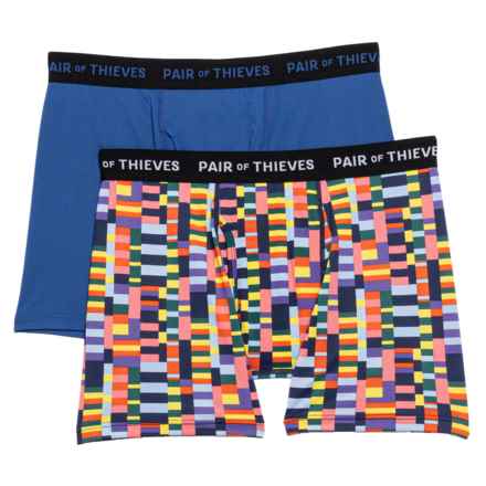 PAIR OF THIEVES Stacks On Stacks Boxer Briefs - 2-Pack in Multi