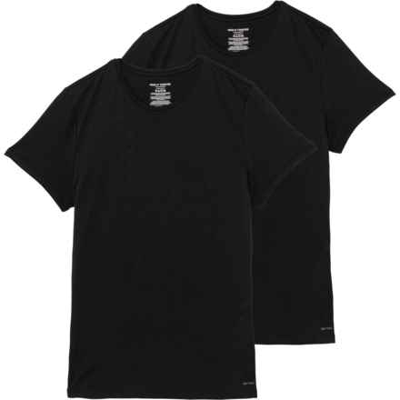 PAIR OF THIEVES Supersoft Crew Neck Undershirts - 2-Pack, Short Sleeve in Black