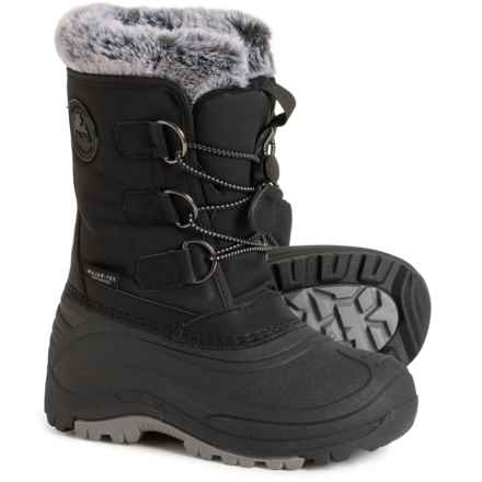Pajar Boys and Girls Jackson Snow Boots - Waterproof in Black
