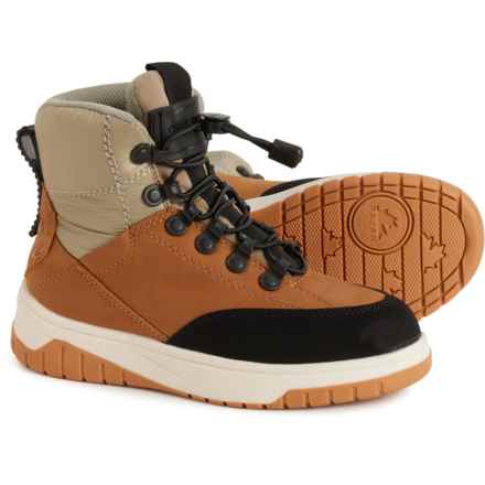 Pajar Boys and Girls Urban ALPN Boots - Waterproof, Insulated in Cognac-Stone
