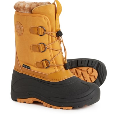 Pajar Boys Jackson Snow Boots Tan Size 1C Waterproof Material