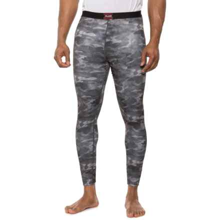 Pajar Distress Camo Thermal Base Layer Pants in Grey