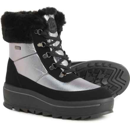 Pajar Made in Europe Titania Winter Boots - Waterproof (For Women) in Metallic Pewter