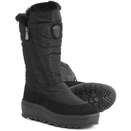 Pajar Made in Europe Tonia Iron Tall Snow Boots - Waterproof (For Women) in Black