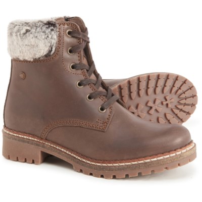pajar paramili waterproof faux wool lined boot