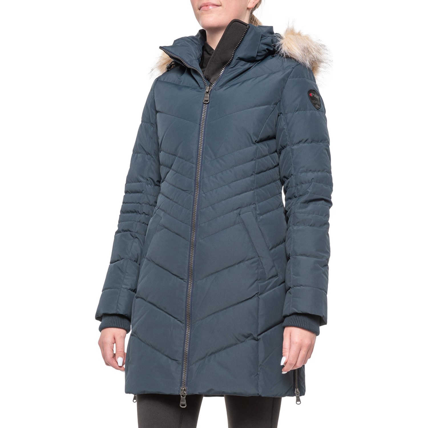 Pajar Queens Chevron Quilted Down Jacket (For Women) - Save 68%