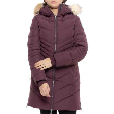 Pajar Queens Quilted Puffer Down Jacket - 500 Fill Power in Oxblodd
