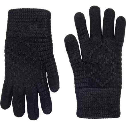 Pajar Sarah Textured Knit Gloves - I-Touch (For Women) in Black