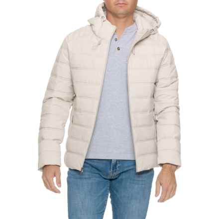 Pajar Seneca Lightweight Stretch Hooded Puffer Jacket - Insulated in Desert