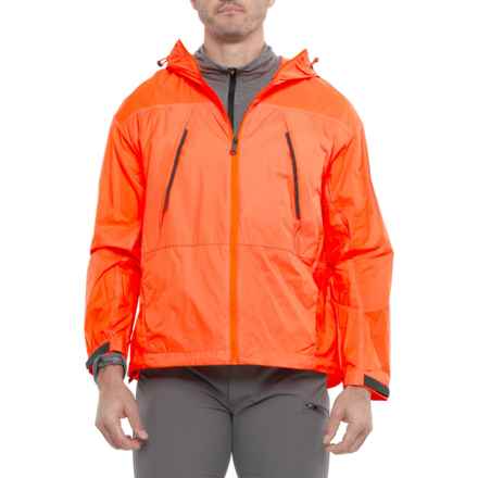 Pajar Sparrow Urban Lightweight Packable Rain Jacket in Shocking Orange