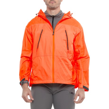 Pajar Sparrow Urban Lightweight Packable Rain Jacket in Shocking Orange