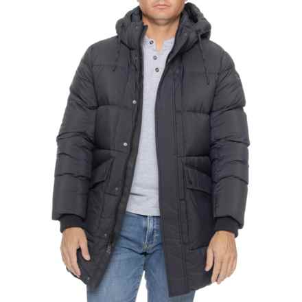 Pajar Teneca Walker Down Hooded Puffer Jacket - 550 Fill Power in Black