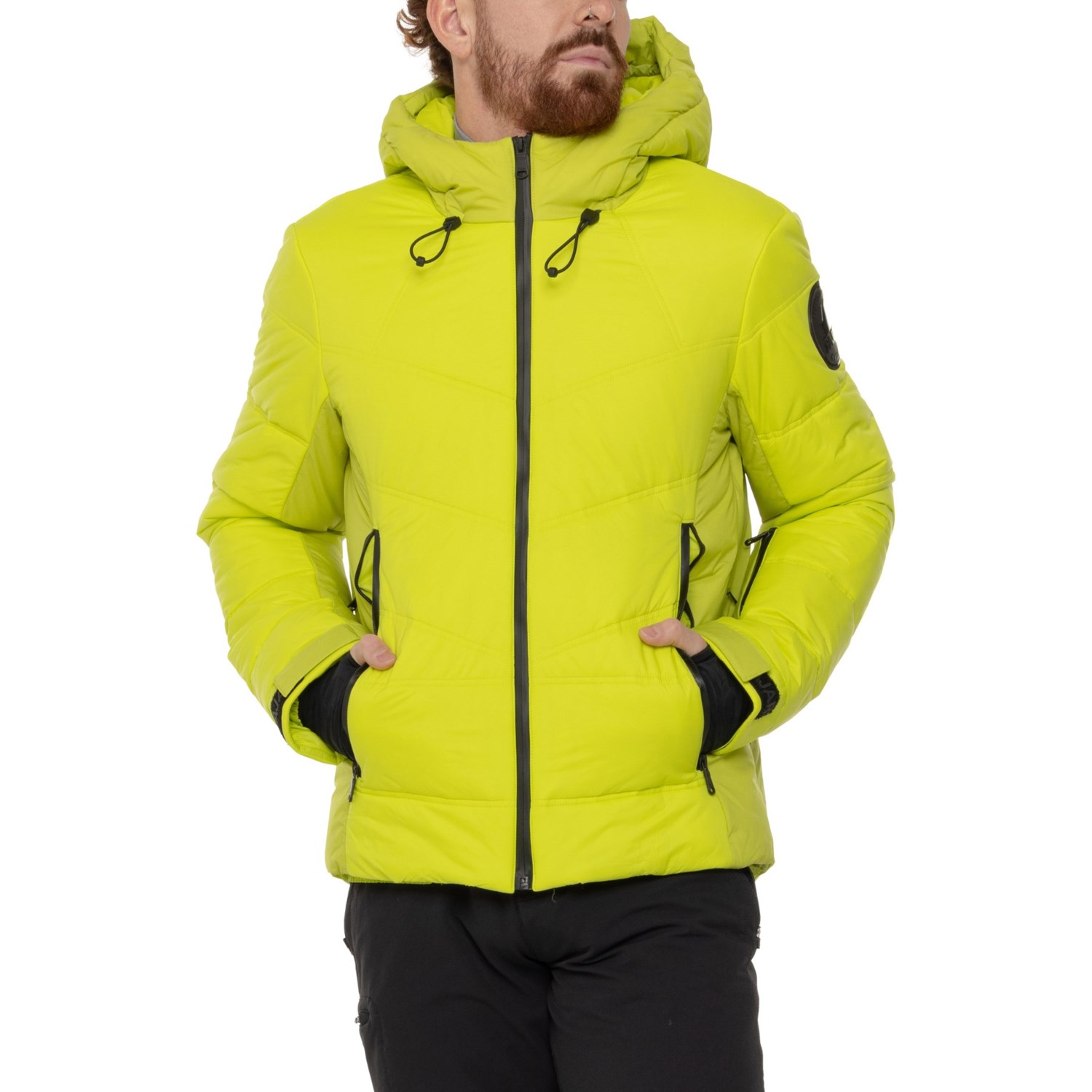 (取寄) パジャール テーベ ミックスド メディア スキー ジャケット - インサレーテッド Pajar Thebe Mixed Media Ski Jacket - Insulated  Neo Green Pajar Thebe Mixed Media Ski Jacket - Insulated - Save 60%