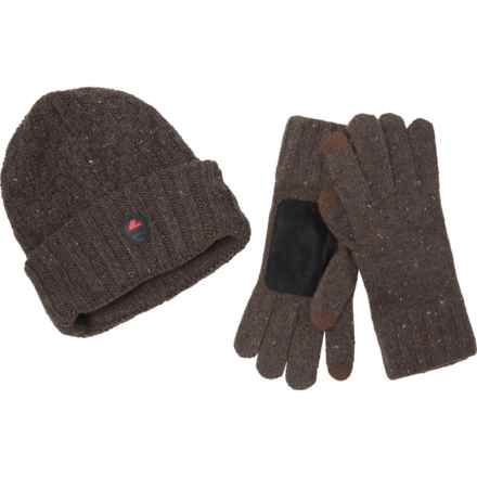 Pajar William Novelty Hat and Wilson Glove Set - Wool Blend (For Men) in Dark Oak
