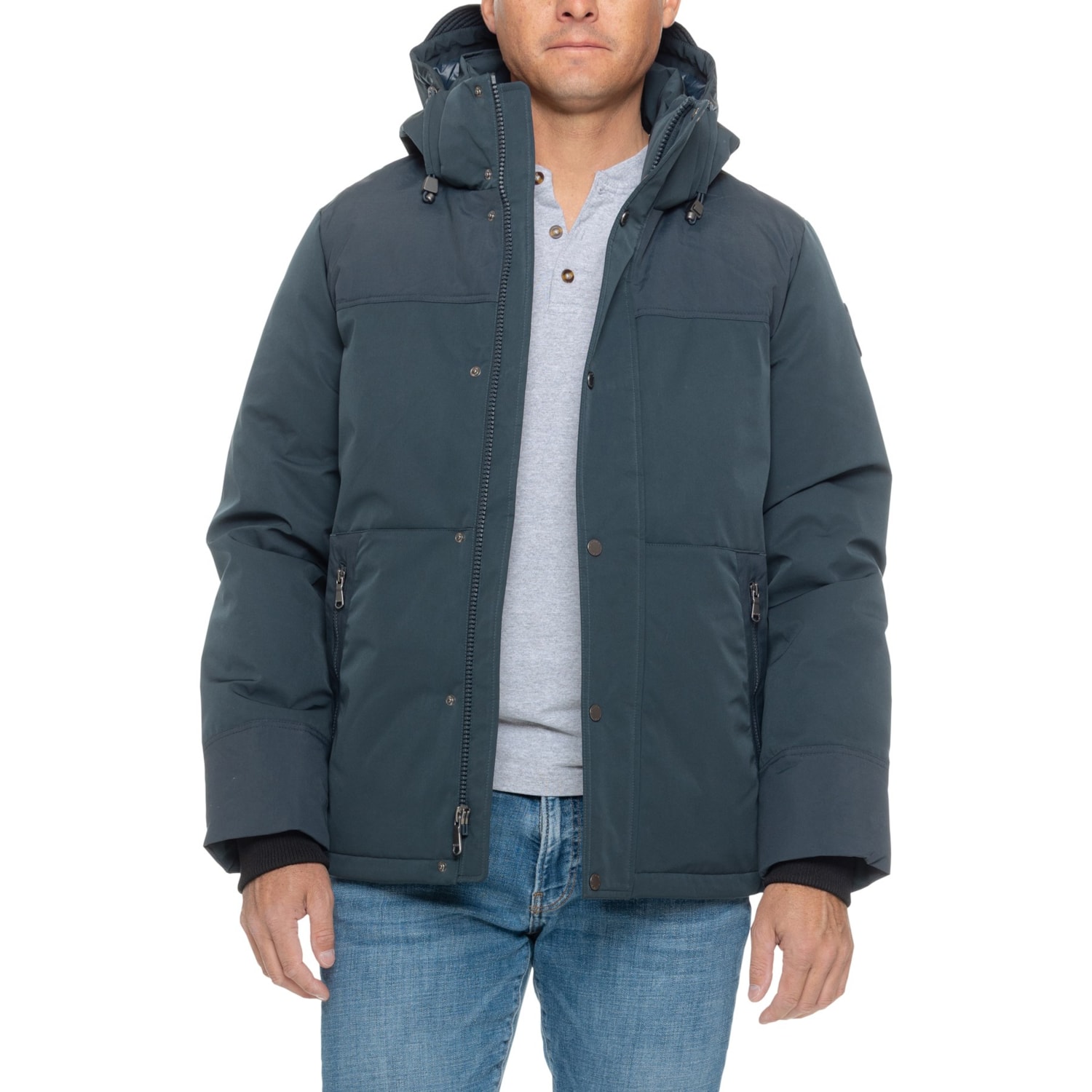 Pajar Wiyot Mixed-Media Hooded Puffer Jacket - Insulated - Save 53%