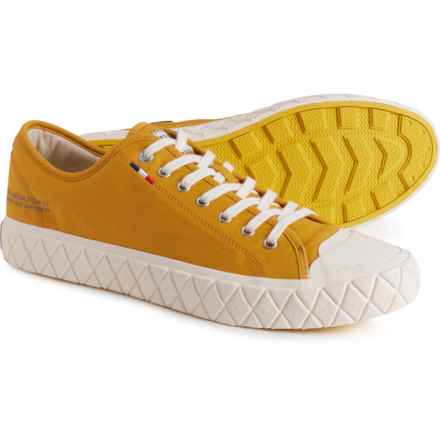 Palladium Palla Ace Canvas Mid Sneakers (For Men) in Spicy Mustard