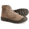 Palladium Pampa Hi Canvas Boots (For Men) in Dusky Green