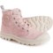 Palladium Pampa Zip Boots (For Women) in Pink