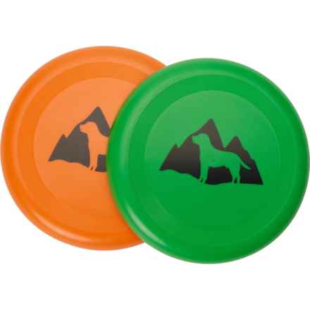 Pally Paws Outdoor Flyer Disc - 2-Pack, 9” in Multi